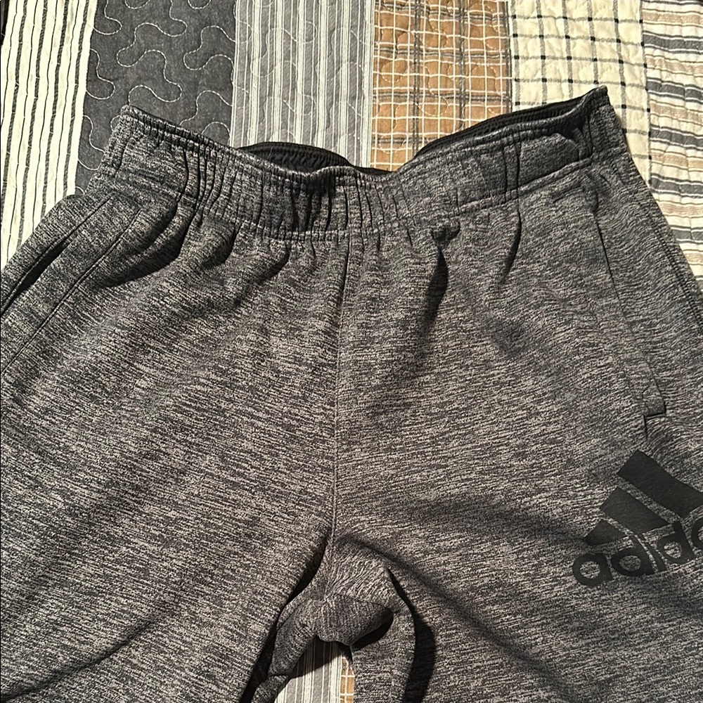 Adidas men’s Grey Jogger Pants